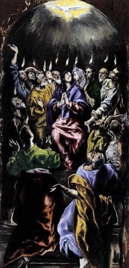 GRECO, El The Pentecost Germany oil painting art